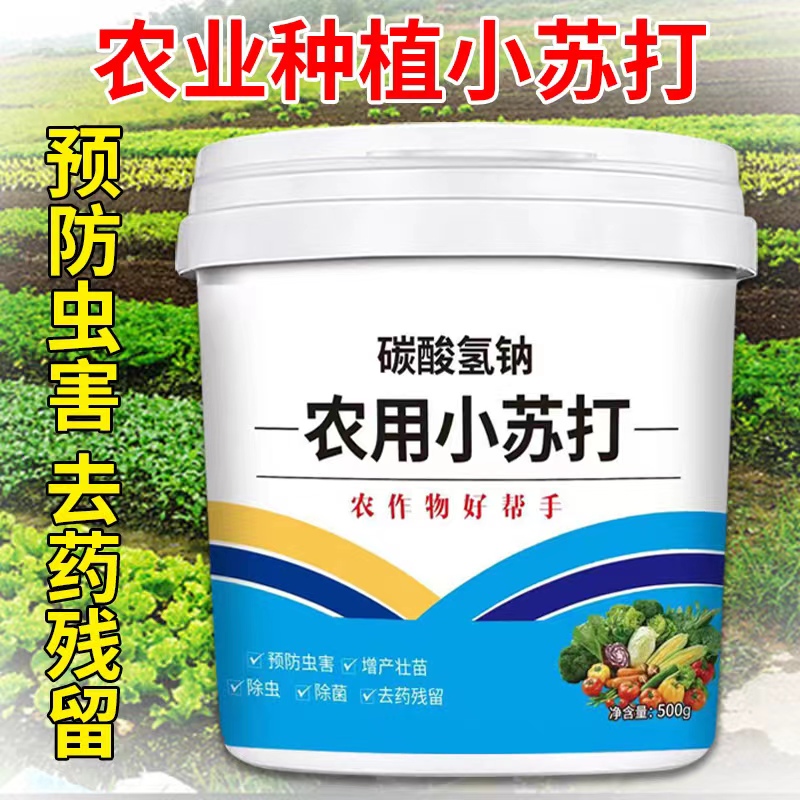 农用小苏打碳酸氢钠种菜增产增收蔬菜农作物小菜园防虫杀菌祛病 - 图0