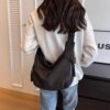 Casual and versatile sports Japanese Oxford cloth crossbody bag for women