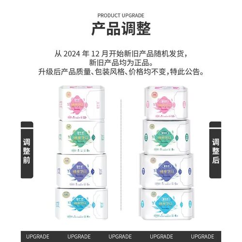 绿叶爱生活臻享7日卫生巾姨妈巾超薄透气夜用棉柔6片 280mm 正品 - 图0
