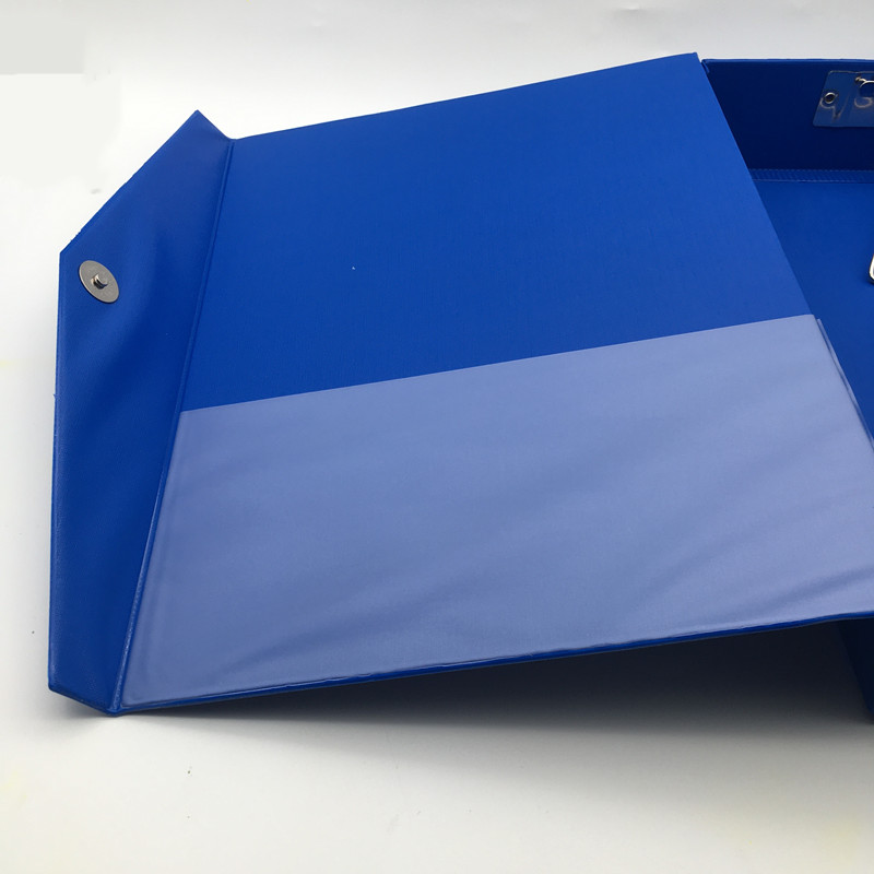 振鑫800a4磁扣PVC档案盒文件盒加厚带铁夹资料盒厚纸板3寸包邮 - 图2