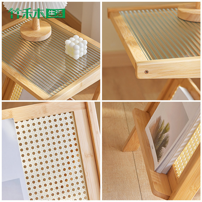  竹禾木生活角几/边几