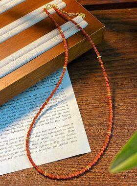 项链链女链南红天然新中式国风