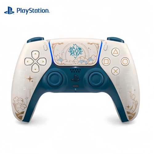 索尼SONY国行PS5主机 DualSense无线控制器 原神限定版 限定手柄 - 图3