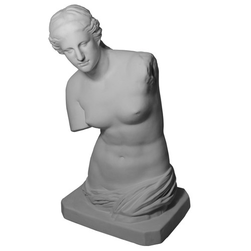 维纳斯半身像石膏像头像美术用品素描绘画石膏教具家居装饰工艺品 - 图3