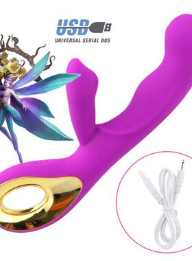 VETIRY Rabbit Vibrator G Spot Dual Vibration Dildo Female Va