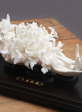 如意花艺乔迁新居贺寿雕塑摆件