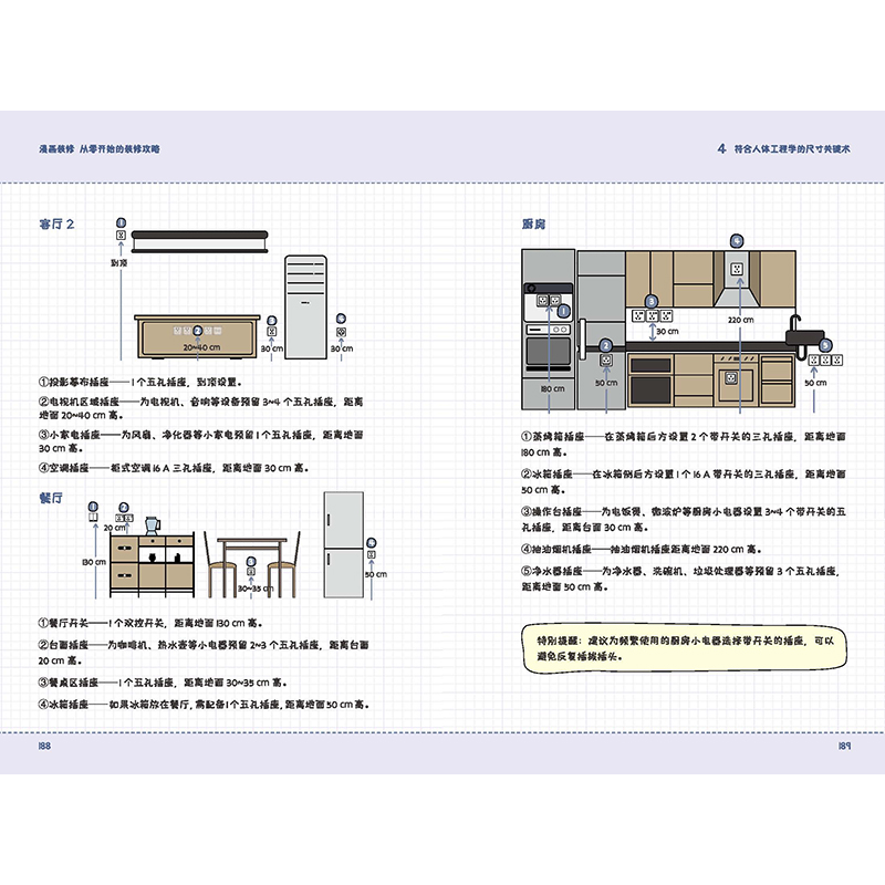 漫画装修 从零开始的装修攻略 零门槛接地气实用新手装修指南 图解室内空间装修知识室内设计书籍