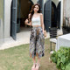 ຜ້າໄຫມຝ້າຍແບບແຫ່ງຊາດພິມສິ້ນສາມສ່ວນສີ່