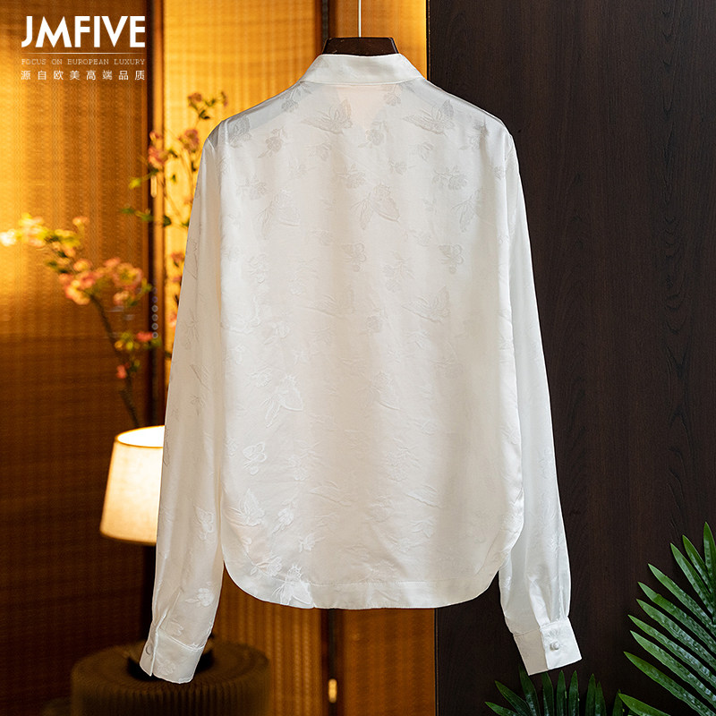 中国风盘扣女2022春装新款中式衬衫 jmfive衬衫