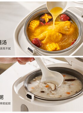 Zemkon小型迷你多功能家用智能电饭煲2到4人钛胆2.5L电饭锅杰威仕