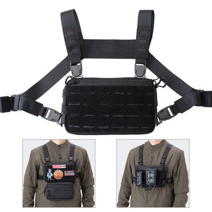 无贼男女跑步MP机动胸包Molle战术包PR-1腰包胸挂肚兜MC迷彩摄影,淘宝优惠券,粉丝福利购,淘宝优惠卷