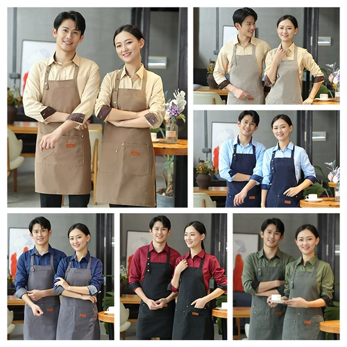 Водонепроницаемый кофейный фартук, контроль жирного блеска, делается под заказ