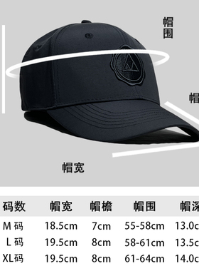 速干薄款鸭舌帽大小头围男女可用