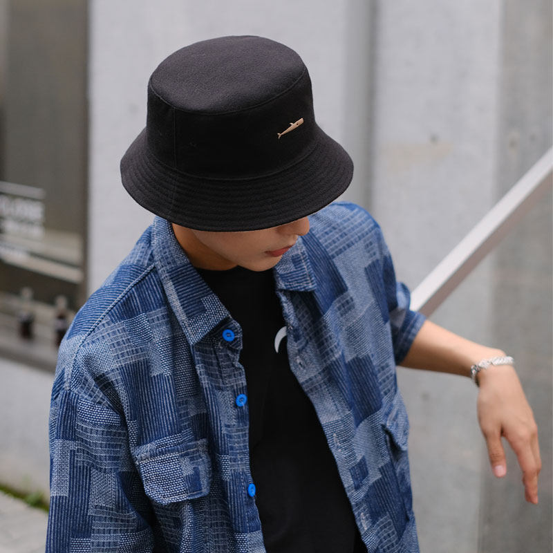 羊毛呢渔夫帽男双面戴秋冬保暖大头围帽子男士情侣显脸小百搭盆帽,淘宝优惠券,粉丝福利购,淘宝优惠卷