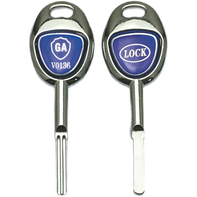 GA双槽钥匙胚保险柜保险箱钥匙胚V0136钥匙LOCK钥匙胚全金属滴胶,淘宝优惠券,粉丝福利购,淘宝优惠卷