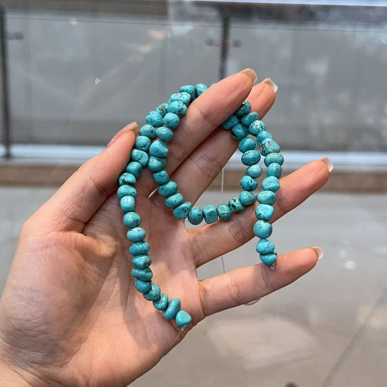 DIY菱镁矿随行隔珠手工编绳文玩佛珠念珠多圈男女手串手链饰品,淘宝优惠券,粉丝福利购,淘宝优惠卷