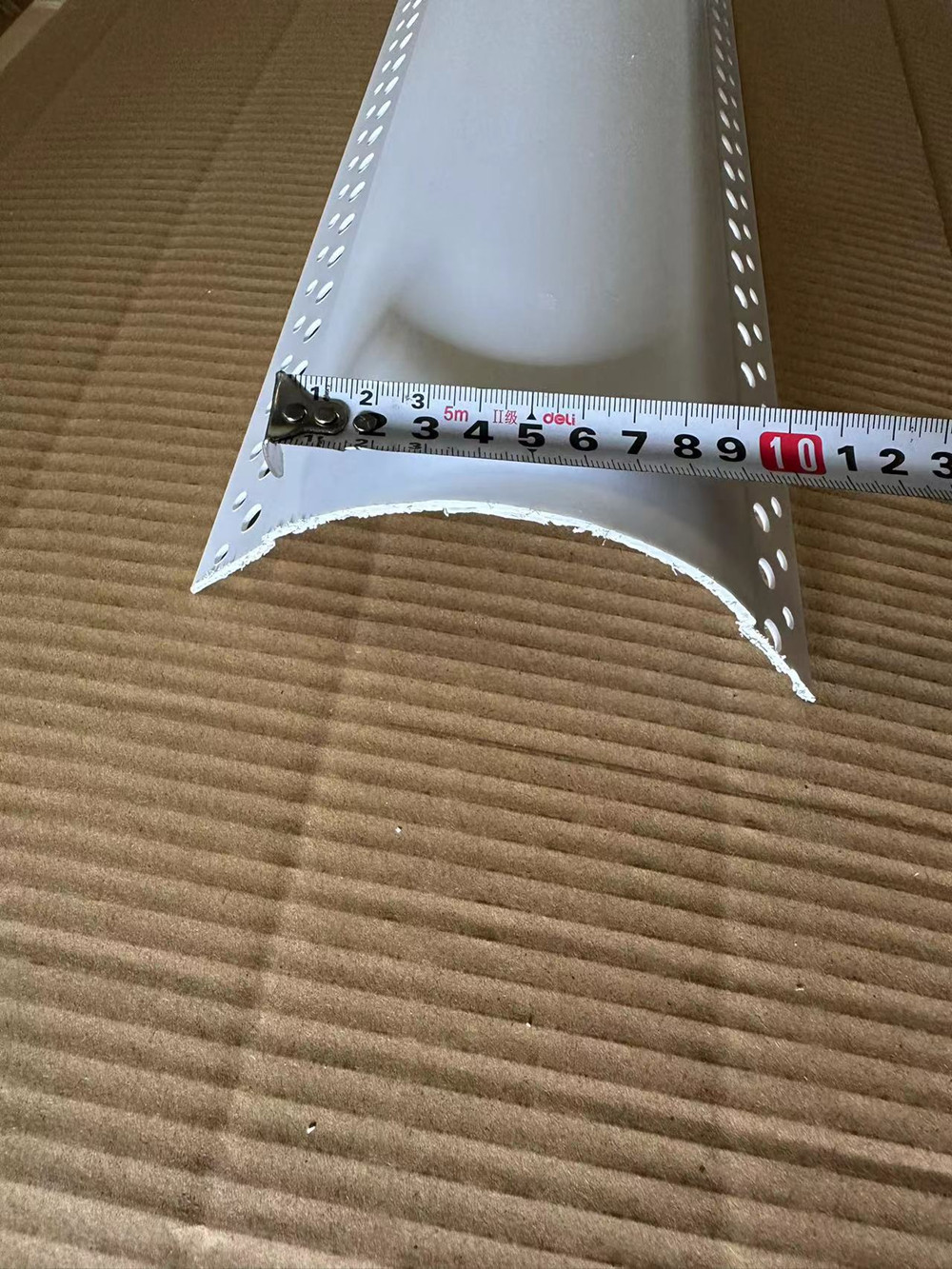 10公分超大圆弧弧形墙角保护条5公分PVC阳角条收边条包梁弧形线条