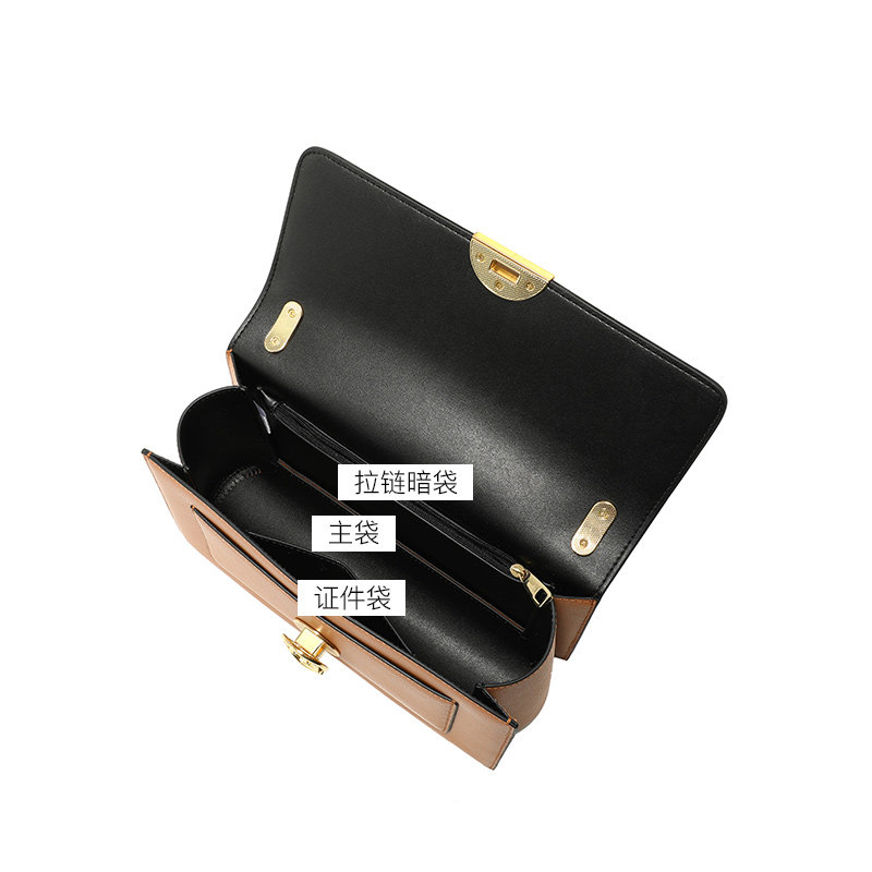 hr赫莲娜链条小方包2020秋季斜挎包 hr女士包袋