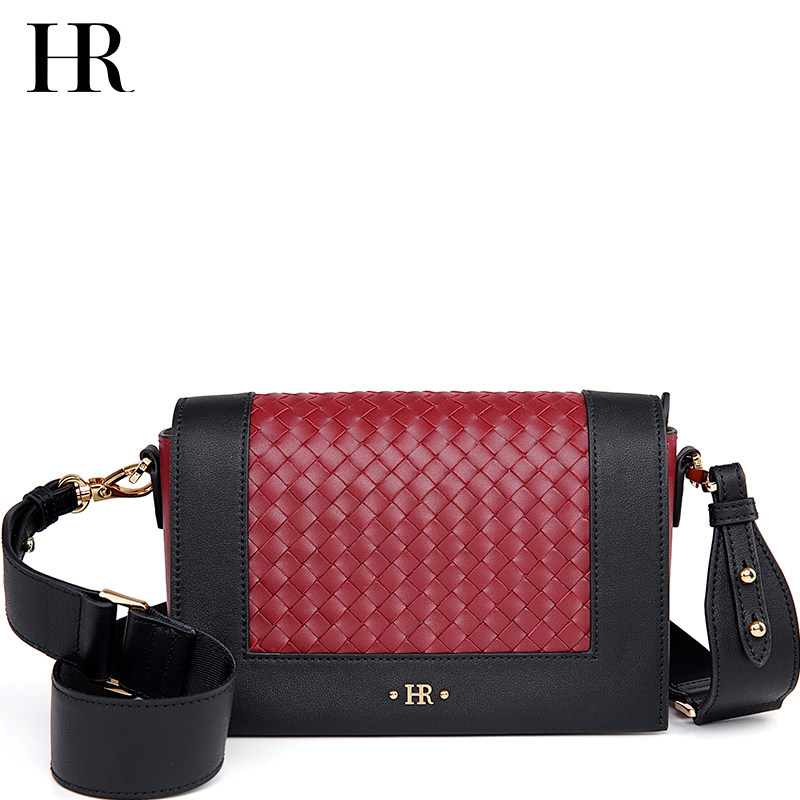 hr赫莲娜撞色2020新款斜挎单肩小包 hr女士包袋