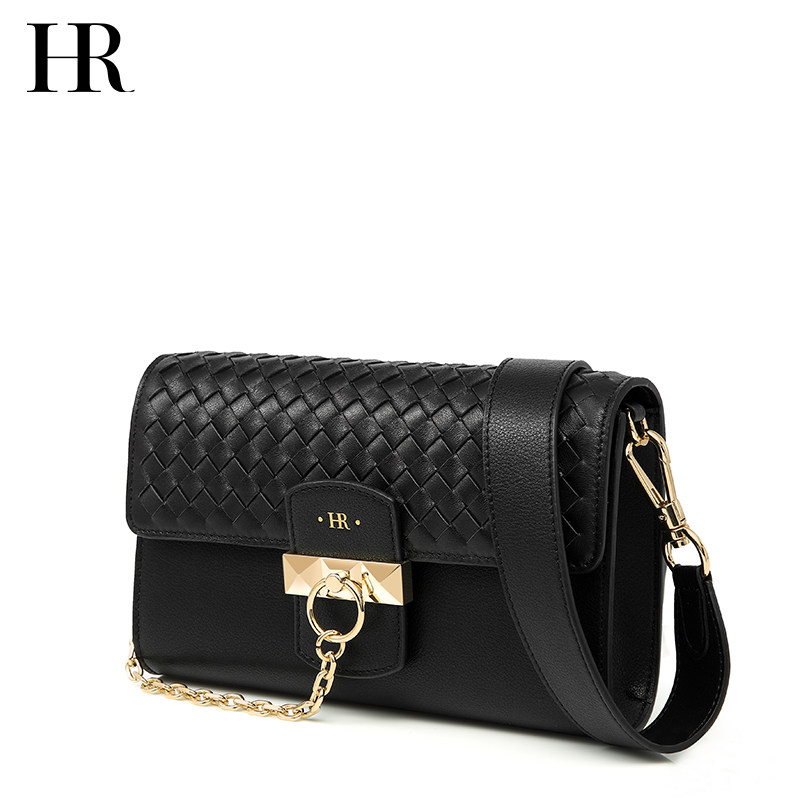 hr赫莲娜女2020新款简约休闲斜挎包 hr女士包袋