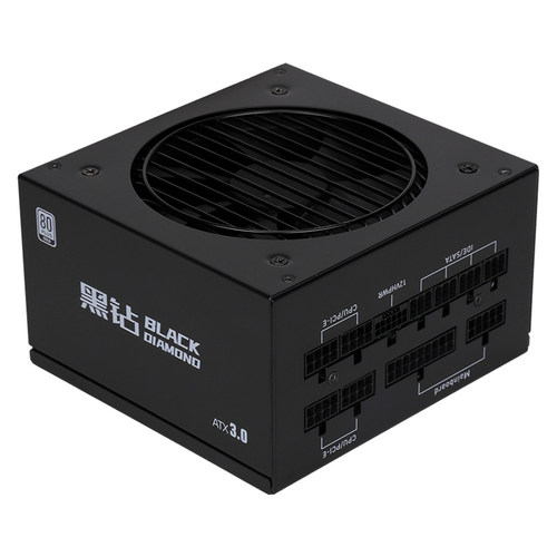 先马黑钻650W/750W/850W/1000WV3版金牌模组ATX3.0台式机电脑电源 - 图3