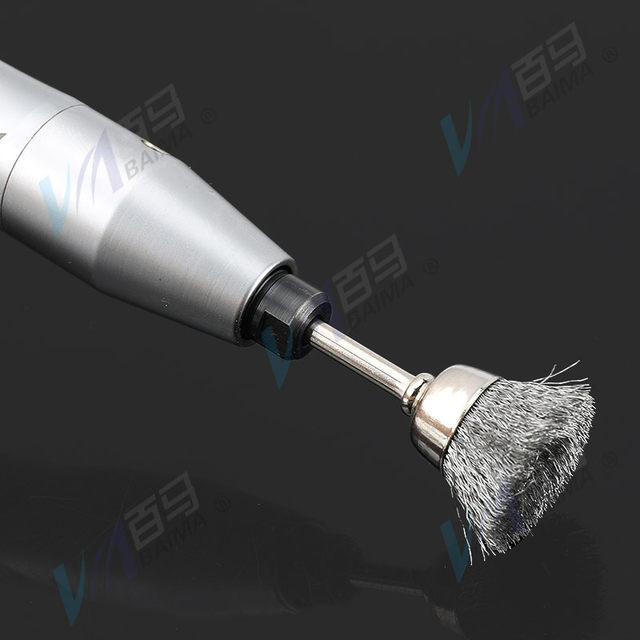 Wire brush polishing/bowl type/pen type/rust removal brush with 3MM handle, special abrasives for wind grinding pen and electric grinding