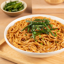 徽记有你一面肉酱椒麻拌面手工日晒刀削面