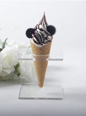 包邮仿真冰淇淋甜筒模型kfc麦当劳同款雪糕 仿真冰激凌假菜装饰品