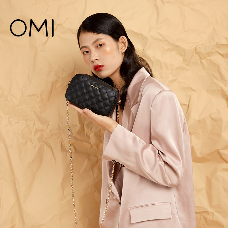 欧米女2020新款潮时尚百搭小方包 欧米女士包袋