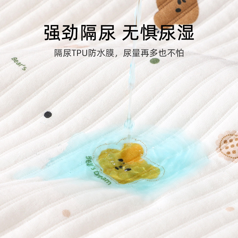 婧麒隔尿垫婴儿童防水可水洗纯棉透气大尺寸a类宝宝月经姨妈床单,淘宝优惠券,粉丝福利购,淘宝优惠卷