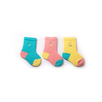 Newborn Baby National Tide Socks Autumn Winter Day Cotton Socks Infant Child 0 March First Baby Warmth Midcylinder Socks