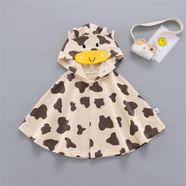 The Jing Kiri Baby Shawl Small Jacket Wind Shield Children male and female baby cloak freshman cloak windproof autumn and winter out