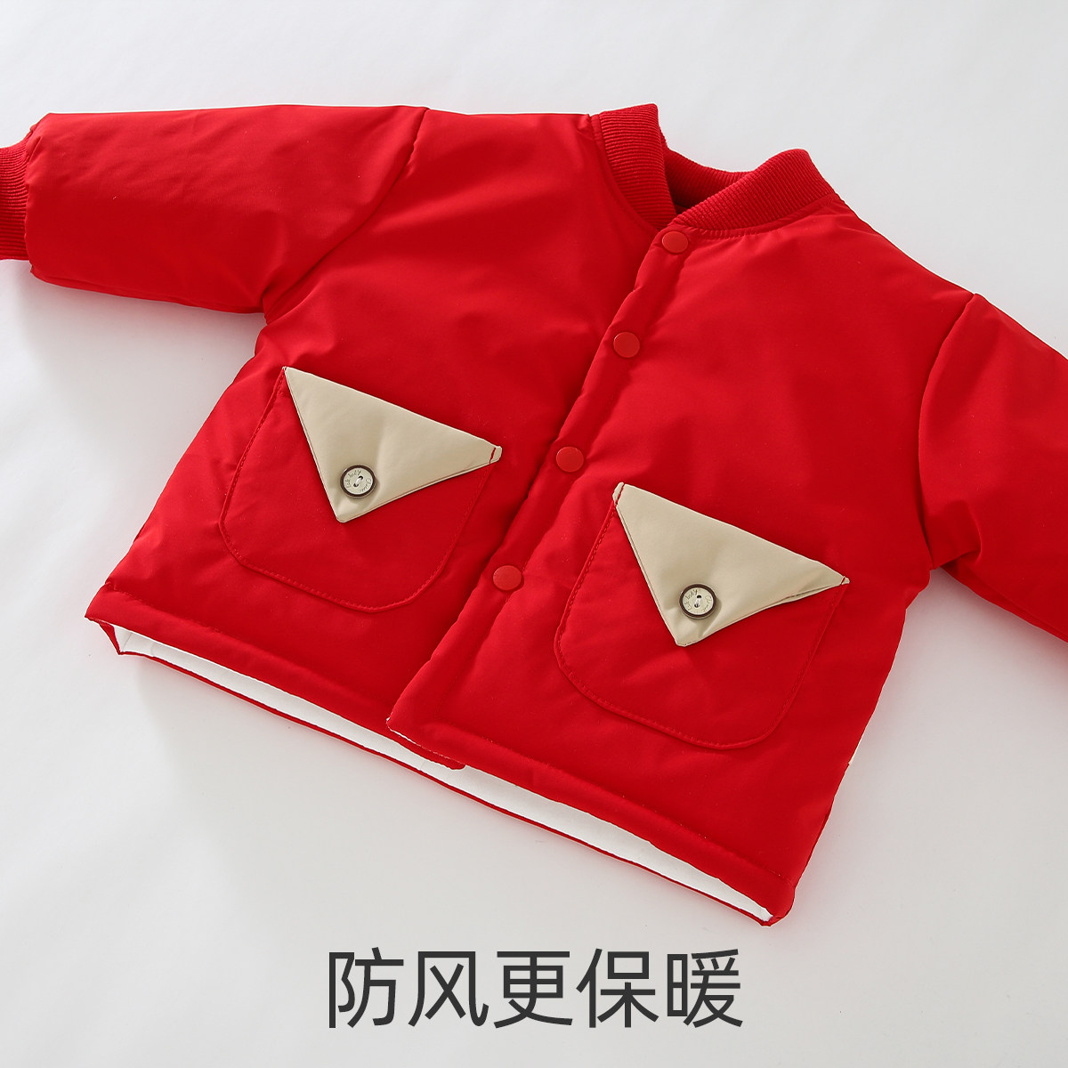 婧麒宝宝套装秋冬季纯棉夹棉婴儿内衣儿童加厚上衣男女童高腰裤子,淘宝优惠券,粉丝福利购,淘宝优惠卷