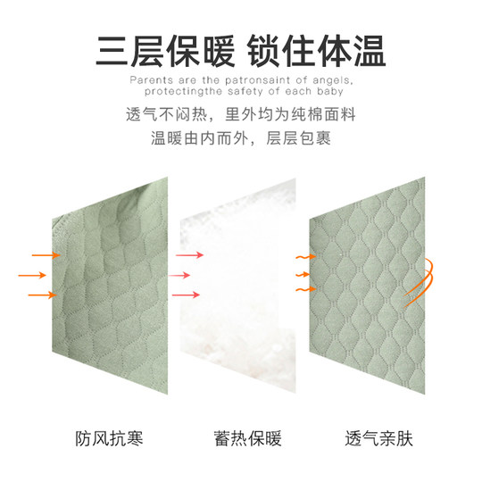 宝宝保暖内衣婴儿衣服新生儿夹棉秋衣秋裤外穿加厚儿童秋冬季套装