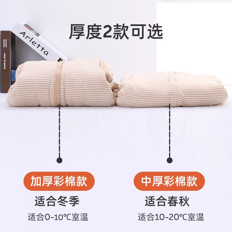 婧麒婴儿睡袋秋冬款儿童纯棉加厚防踢被子小宝宝夹棉防寒保暖睡袋,淘宝优惠券,粉丝福利购,淘宝优惠卷