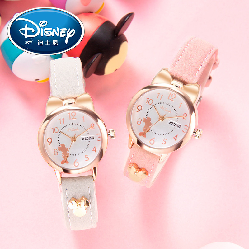 迪士尼女2021年新款女孩电子表 宸雪誉手表国产腕表