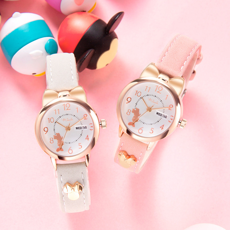 迪士尼女2021年新款女孩电子表 宸雪誉手表国产腕表