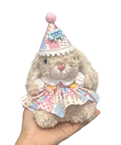 可爱玩偶甜美小兔yummy毛绒玩具兔子15cm13cmjelycat公仔娃娃裙子 - 图3