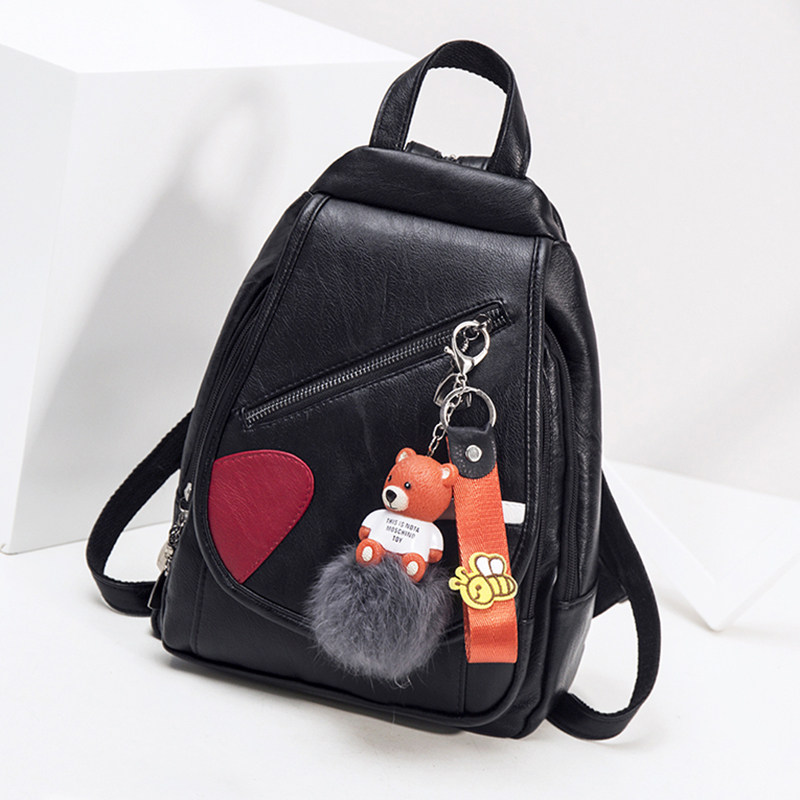 迷你韩版pu 2020新款胸包软皮双肩包 古阑迪莉双肩背包