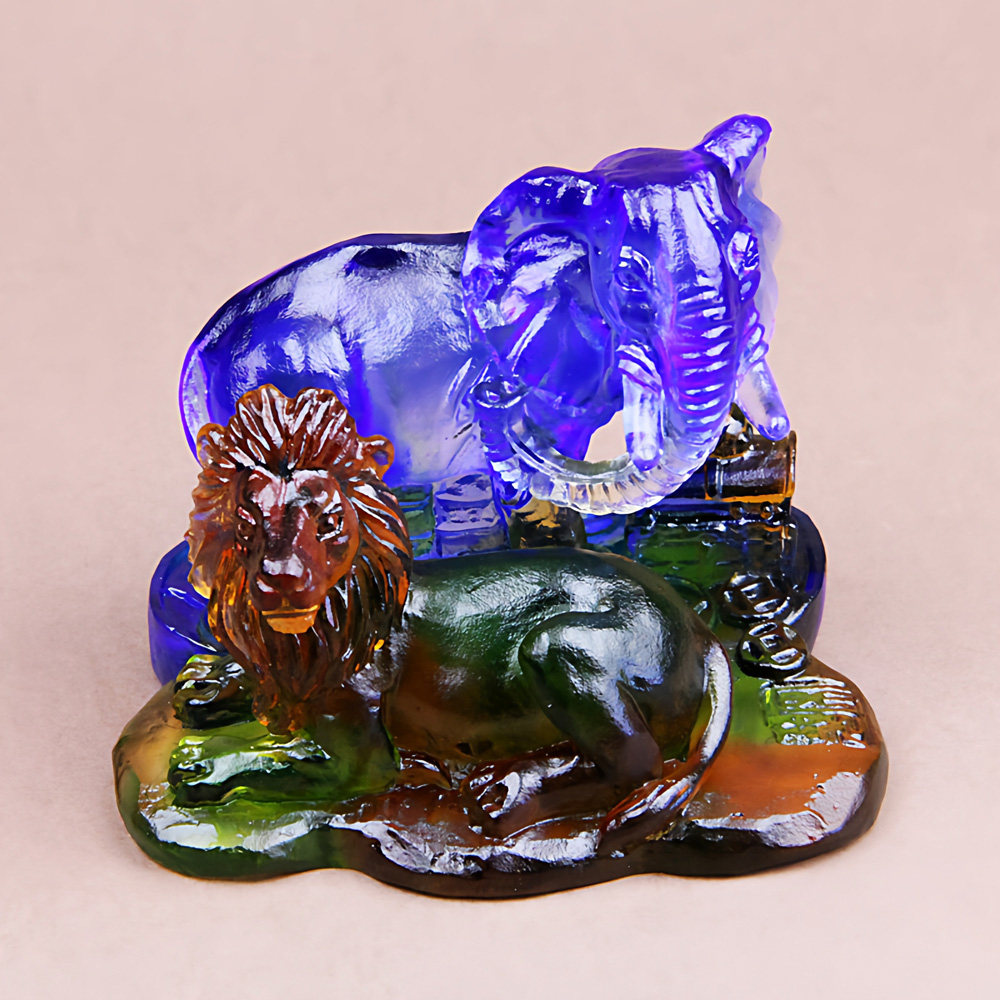 2026马年宋韶光吉祥物生肖属虎狮象守富琉璃摆件吊坠钥匙扣挂件,淘宝优惠券,粉丝福利购,淘宝优惠卷