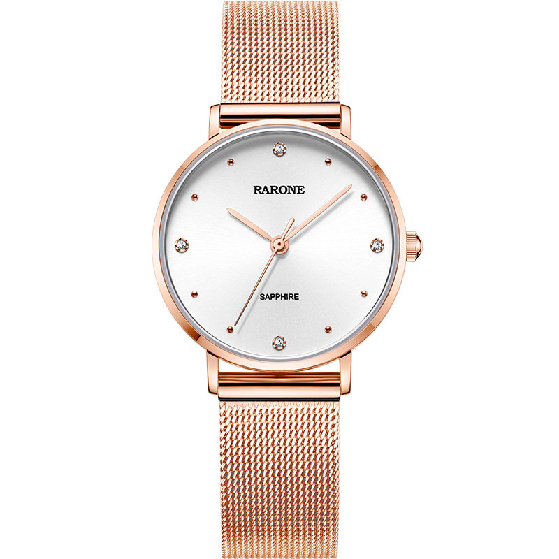 雷诺女士ins风时尚潮流防水女表 雷诺手表国产腕表