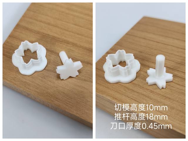 Various plant flowers and leaves Japanese style and fruit molds