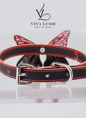 手工制作温感变色蝴蝶女朋友项圈