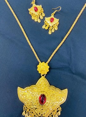 泰国西双版纳傣族饰品项链耳环