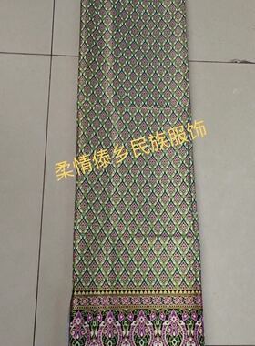 泰国棉布小花布傣族服装笼基片裙筒裙面料装饰墙布桌布沙发巾