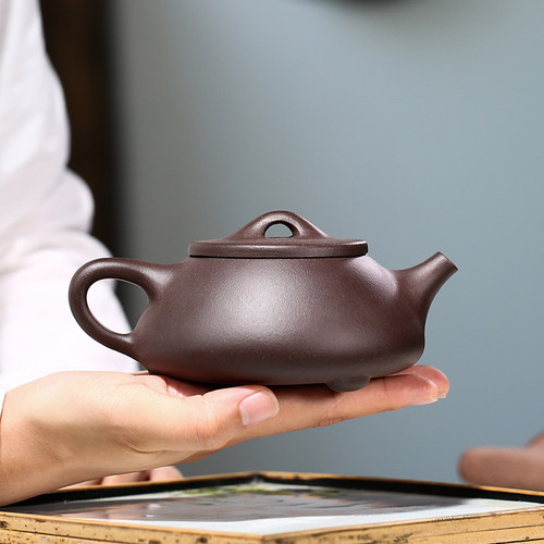 宜兴紫砂壶手工捡漏微瑕疵品功夫茶壶茶具西施壶处理盲盒随机 - 图0