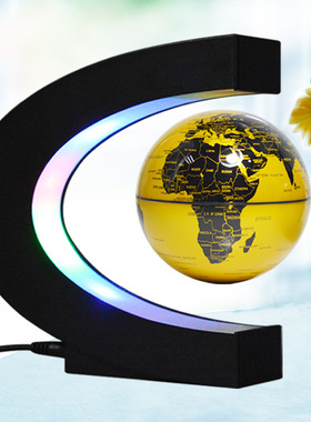 磁悬浮3寸地球仪 新奇创意礼品 教学工具 家居摆件