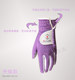 Women's left and right hands golf golf gloves