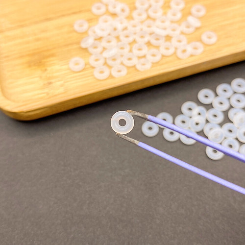 透明硅胶垫片垫圈diy手链项链材料珍珠珠宝水晶串珠抗磨隔片隔垫 - 图2