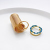 Gold platinum memory wire ring ring bracelet ring